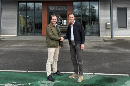 Erwin Groen (TOP The Onion Group) and Dirk Ensing (Hazera)