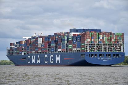 CMA CGM container ship MUST CREDIT dieter76 - Adobe Stock