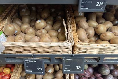 Italian and Greek kiwifruit