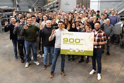 Optimum Sorting 900th machine